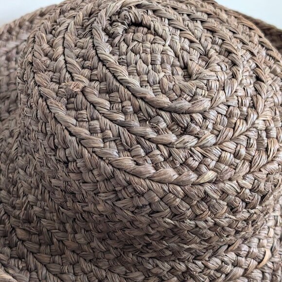 HELEN KAMINSKI Australia Handmade Brown Braided Raffia Sun Hat main image 10